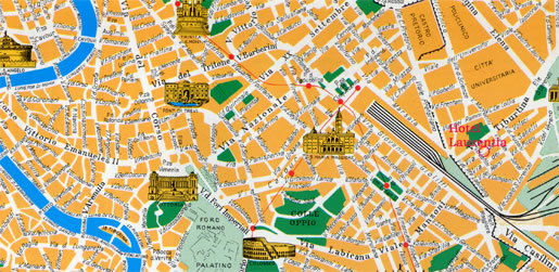 rome map